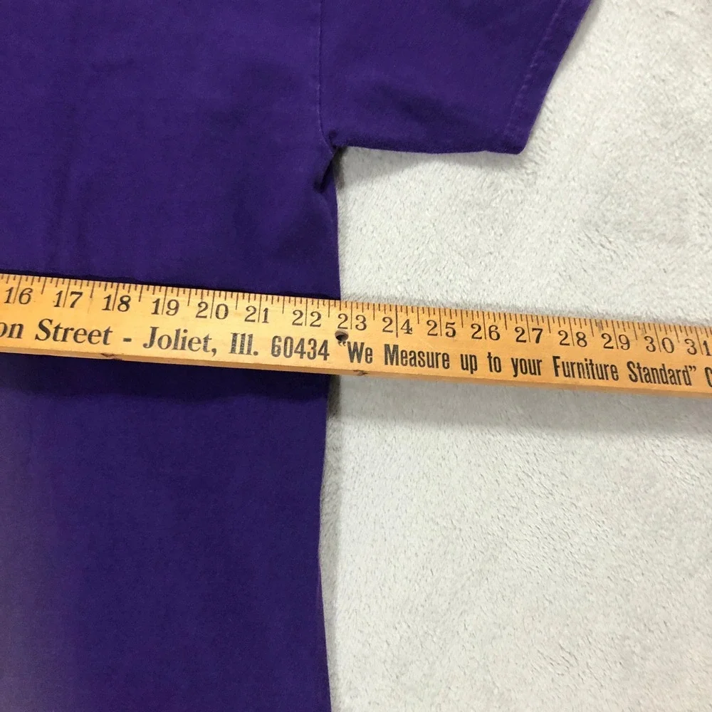 Greek Letter T-Shirt ΣΑΛ Purple Crew Neck Short Sleeve Gildan Size‎ XL
